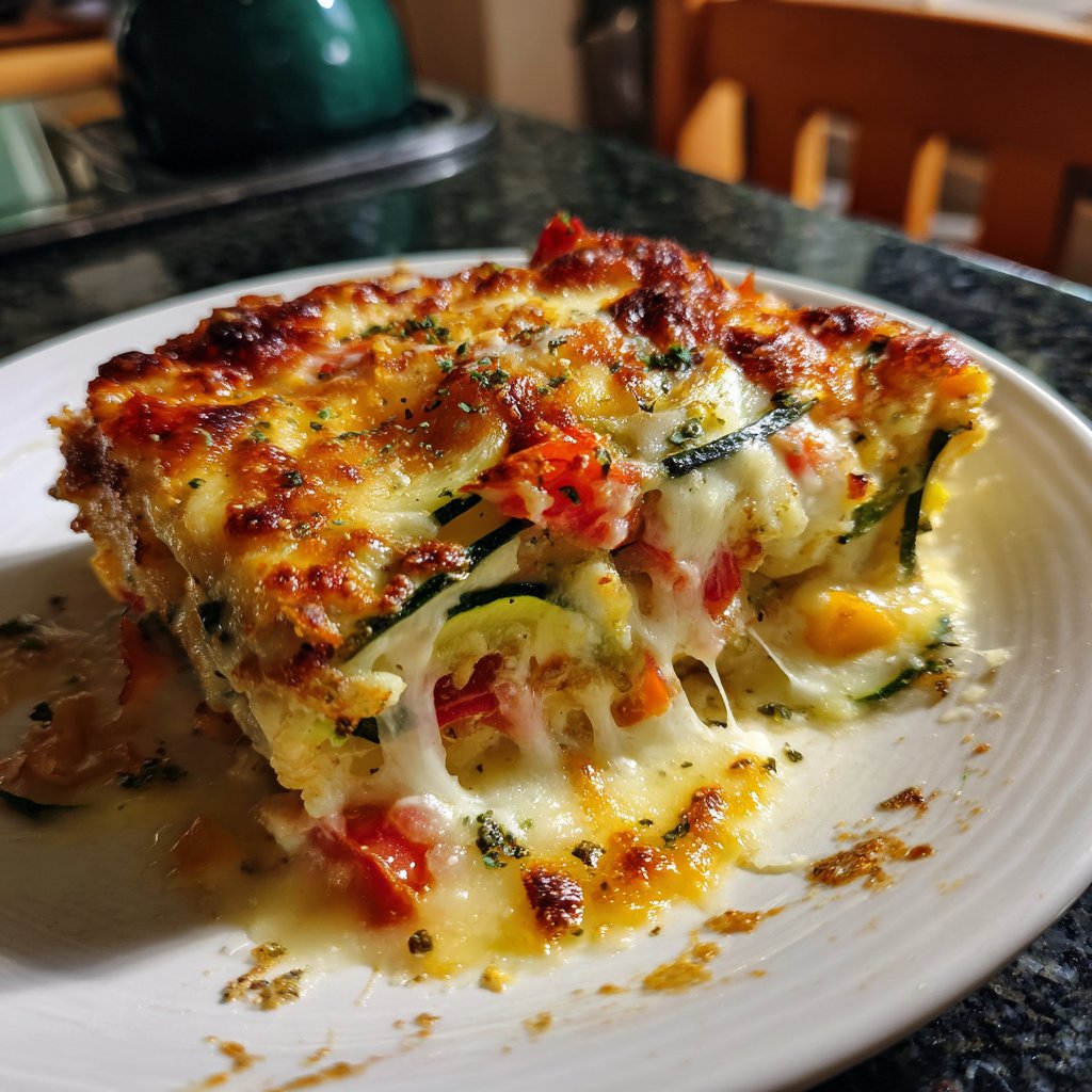 Gemüseauflauf mit Zucchini