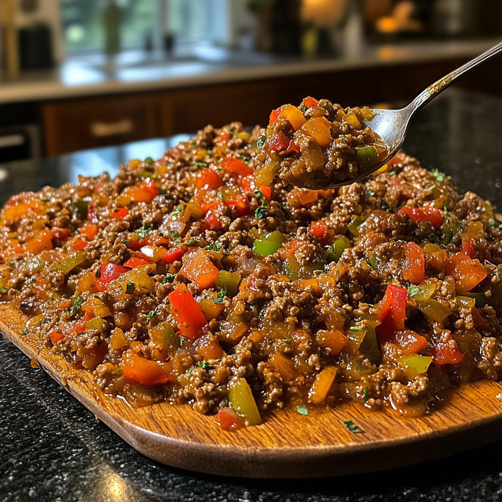 Hackfleisch Pfanne italienisch