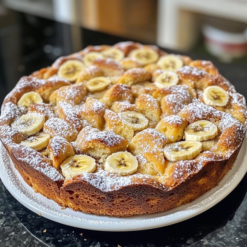 Bananenkuchen mit Vanille