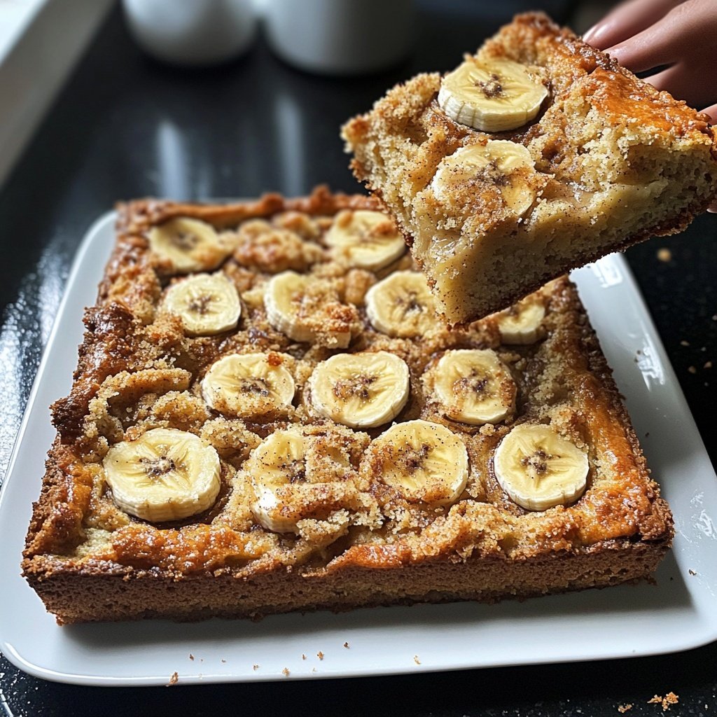 Bananenkuchen vom Blech