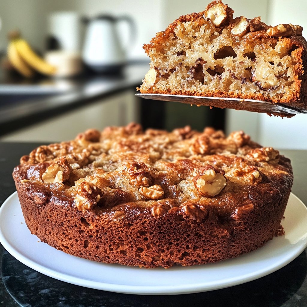 Ein-Schüssel-Bananenbrot