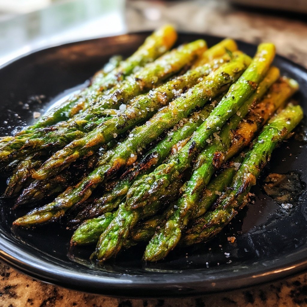 Gegrillte Spargel Stangen