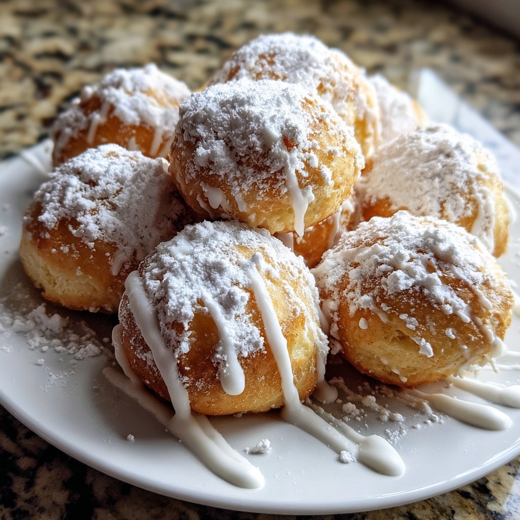 Quarkbällchen ohne Frittieren