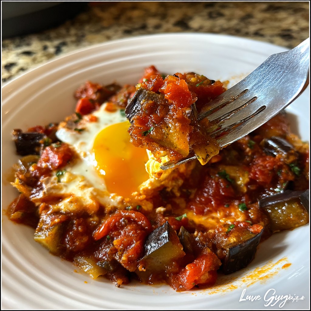Shakshuka mit Auberginen