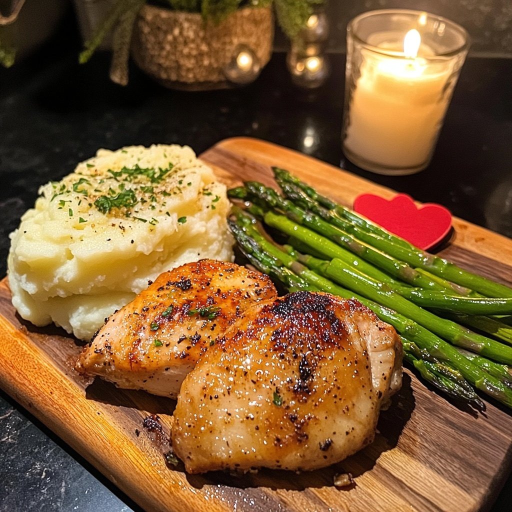 Valentinstag Abendessen für zwei