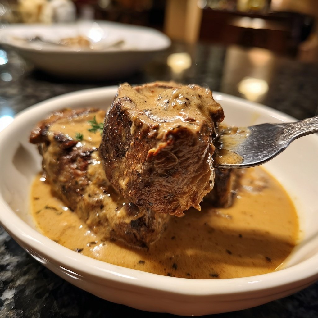 Hausmannskost Rinderrouladen mit Rahmsoße