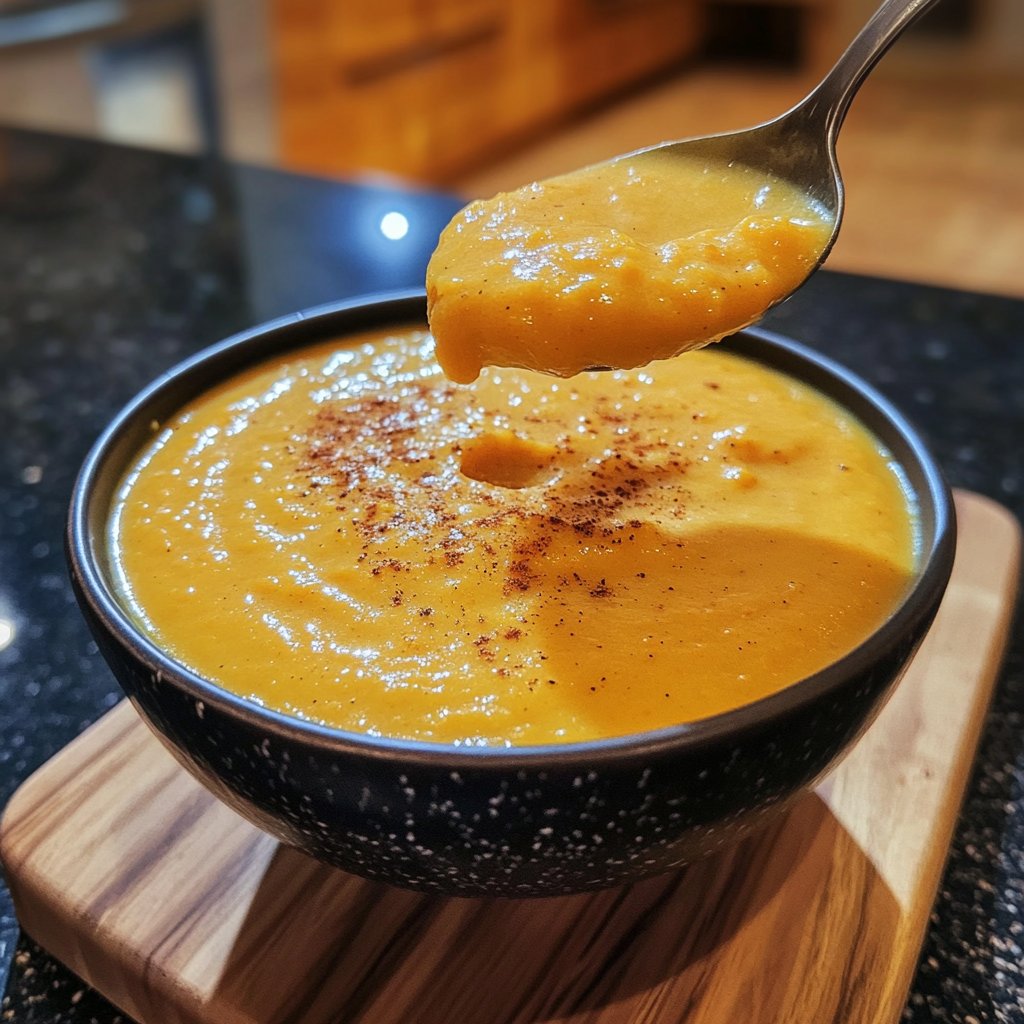 Kürbissuppe mild für Kinder