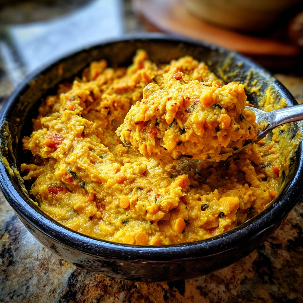 Vegetarisches Abendessen mit Linsencurry